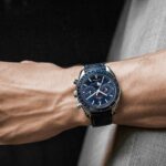 Speedmaster Moonwatch Co-Axial Master Chronometer Moonphase Chronograph 44.25mm Blue Dial(1:1 replica) - Image 2