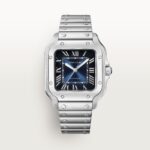 Santos de fake cartier watch medium model mechanical movement with automatic winding 1847 MC(1:1 replica) - Image 2
