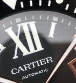 Replica Cartier JJF Calibre De Cartier Diver SS Black Dial RG Bezel Black Rubber Strap A23J - Image 10