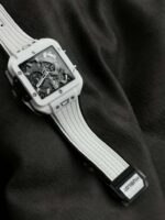 Hublot Replica 1:1 Watch Square White Ceramic Bang Unico Chronograph Factory BBF 42mm - Image 5