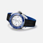 Seamaster Planet Ocean Ultra Deep Professional 6000M Co-Axial Master Chronometer 45.5mm White Dial On Rubber Strap(1:1 replica) - Image 3