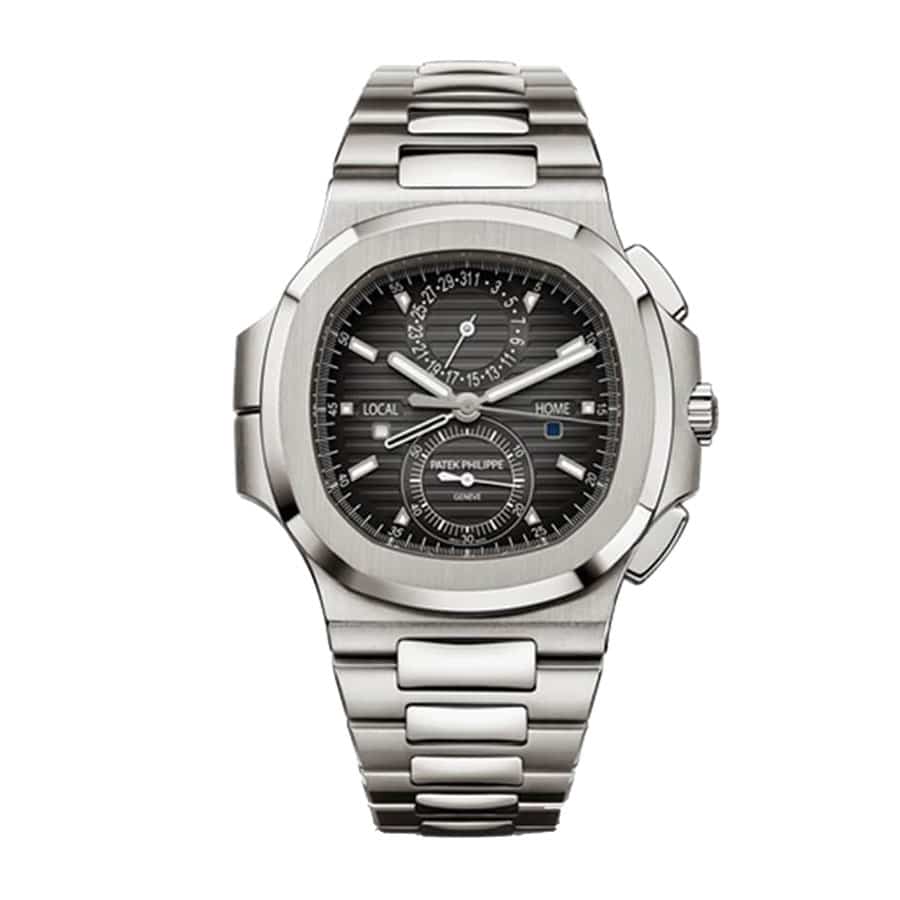 41CD4D62-029B-F237-32CA-2872465639BF.jpg Patek Philippe Travel Time Steel Replica - Image 1