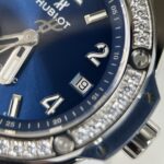 Hublot Replica 1:1 Watch Big Bang One Click Blue Dial With Diamond benzene 38mm - Image 5