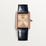 Tank Louis fake cartier watch large model Manufacture mechanical movement with manual winding(1:1 replica) - Image 5