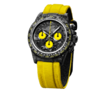 ROLEX Diw Daytona carbon lemon edition 40mm oyster black(1:1 replica) - Image 2