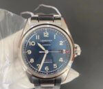 LONGINES Longines Forerunner Series Automatic Mechanical Watch Men’s Watch Swiss Watch 40mm Blue Sun Pattern Dial Stainless Steel Strap_3.811.4.93.9(1:1 replica) - Image 2