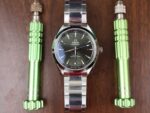Omega Replica Watch Seamaster Aqua Terra Green Dial Metal Wire 41mm