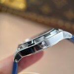 Vacheron Constantin Overseas Dual Time 47450 Replica Watches Blue Dial Rubber Strap 9F Factory 42mm - Image 7