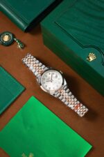 Rolex Copies Watch DateJust 126331 Dial Sundust Custom Gold Wrapped GM Factory 41mm - Image 5