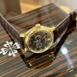 Patek Philippe Replica Watch Complications 5146 Gold Plated leather Strap 40mm - Image 4
