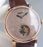 Replica Cartier Rotonde De Cartier Tourbillon RG Diamonds Dial - Image 3