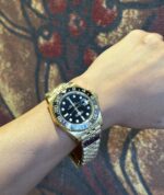Rolex Replica 1:1 Watch GMT-Master II 126718GRNR Gold Plated Factory Clean 40mm - Image 6