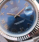 Replica Rolex DateJust 41mm 116334 SS Blue Dial Roman Markers SS Bracelet A3136 - Image 3