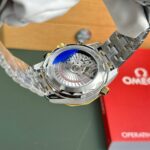 Omega Seamaster Diver 300M Chronograph Replica 11 Watch Dial Blue N1 Factory 44mm - Image 8