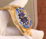 Replica Rolex Submariner 116613 LB Noob YG Wrapped Blue Dial YG Wrapped Bracelet Eta2836 - Image 8