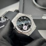 Hublot Replica Watch Classic Fusion Orlinski Full Diamonds Titanium Rubber Strap APS 40mm - Image 3