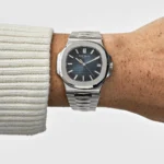 Patek Philippe Nautilus Blue Dial Stainless Steel Men’s Watch 5711/1A-010(1:1 replica) - Image 5