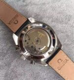 Replica Omega Speedmaster 3211 Silver Dial Black Nylon Strap A7750 - Image 3