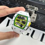 Richard Mille Best Copies Watch RM61-01 Manual Winding Yohan Blake Ceramic White ZF 42.7 50.23mm - Image 2