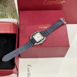 Cartier Replica Watch Santos White Dial Rubber Strap BV Factory 39.8mm - Image 6