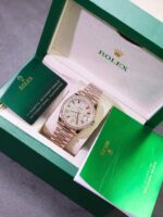Rolex Day-Date Copies Watches Moissanite Diamonds + 18K Gold Wrapped Custom GM Factory 40mm - Image 3