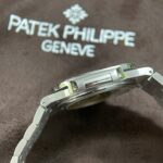 Patek Philippe Nautilus 5719 Replica Watches Custom 18K Solid White Gold + Diamonds 40mm - Image 5