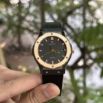 Hublot Classic Fusion Ceramic Demi Gold Carbon Dial Replica Watch JJZ Factory 42mm - Image 2