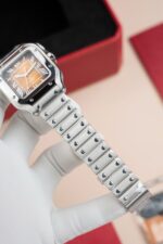 Cartier Santos WSA0065 Best Copies Watch Women Dial Brown BV Factory 35mm - Image 6