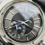 Patek Philippe Complications 5205G Replica Watches Best Quality Leather Strap 40mm - Image 4