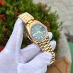 Rolex Day-Date 128348RBR Ombre Green Dial Replica Watch EW 36mm - Image 5
