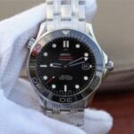 Replica Omega Seamaster 300M Chronometer SS  007  Limited Edition SS Bracelet A2824