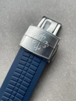 Replica PATEK PHILIPPE Aquanaut 5168G 42mm SS ZF 1:1 Best Edition Blue Dial on Blue Rubber Strap 324CS - Image 12