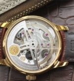 Replica IWC ZF Portuguese IW500101 YG White Dial Leather Strap A52010 - Image 7