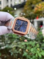 Patek Philippe Cubitus 5821 Replica 11 Watch Blue Square Dial 45mm - Image 5