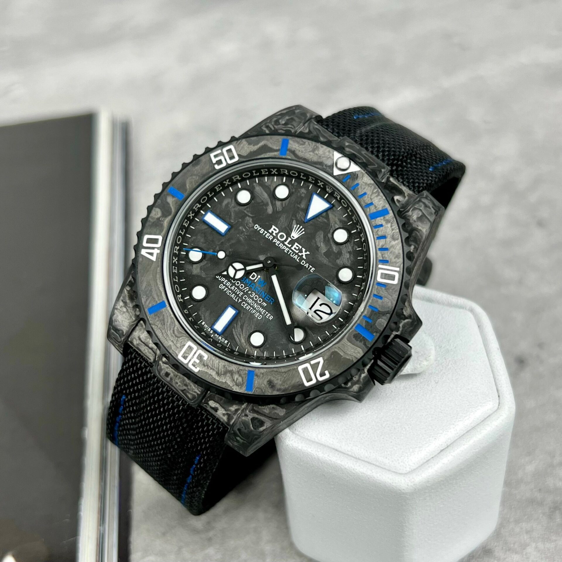 473477AD-3D4E-CB61-049E-FF2CC670FC69.jpg Rolex GMT-Master II Diw Replica 1:1 Watch Carbon Ultra Light 40mm - Image 1