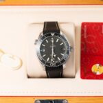 Omega Replica Watch Seamaster Planet Ocean Black Dial Rubber Strap Factory VS 43.5mm