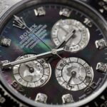 Rolex Replica Watch Daytona Dial Mother Of Pearl   Moissanite Diamonds Custom 40mm - Image 4