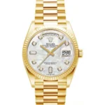 Rolex Day-Date 128238 Yellow Gold Mother Of Pearl Dial Replica