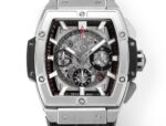 Hublot SPIRIT OF BIG BANG Chronograph, 45 mm Textured rubber strap(1:1 replica) - Image 2