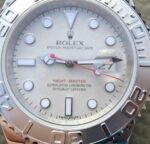 Replica Rolex Yacht-Master 116622 JF Silver Dial on SS Bracelet SH3135 - Image 6