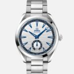 Seamaster Aqua Terra 150M Co?Axial Master Chronometer Small Seconds 41mm Silver Dial On Bracelet(1:1 replica)