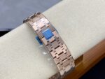 Audemars Piguet Replica AP Watch Royal Oak Selfwinding ??50th Anniversary?? 41mm Rose Gold Blue Dial 15510OR.OO.1320OR.01-APS(1:1 replica) - Image 3