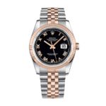Rolex Datejust Black Roman Replica