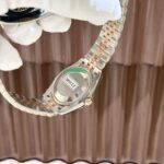 Rolex Replica Watch DateJust Women s Smooth Bezel Demi Rose 31mm - Image 5