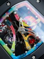 Richard Mille RM68-01 Cyril Kongo Imitation Watches Black Ceramic Rubber Strap 45mm - Image 5