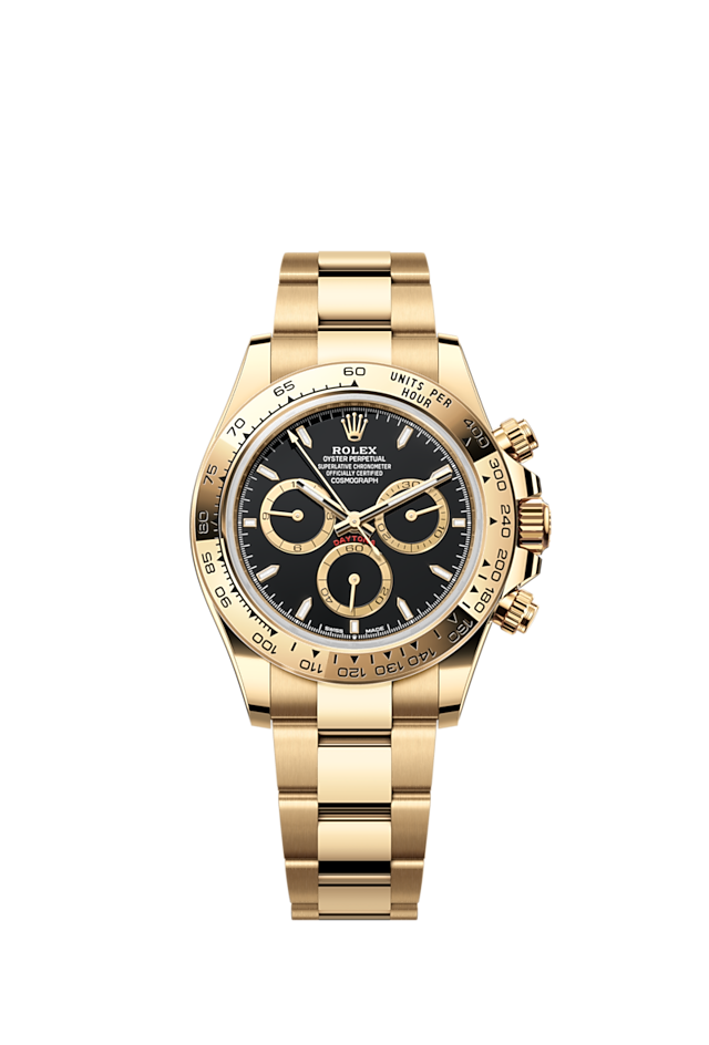 49BECBAB-A234-2647-4946-FA8FE31EF763.png Rolex Cosmograph Daytona 40mm, 18k Yellow Gold, Ref# 126508-0004(1:1 replica) - Image 1