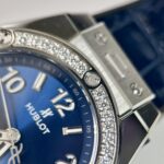 Hublot Replica 1:1 Watch Big Bang One Click Blue Dial With Diamond benzene 38mm - Image 4