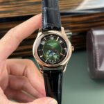 Patek Philippe Complications 5205 Replica 11 Watch Green Dial KM Factory 40mm