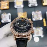 Patek Philippe Sky Moon Celestial 6104R Replica Watch Black Dial 40mm - Image 4
