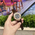 Patek Philippe Replica 1:1 Watch Nautilus 5712R Rose Gold Wrapped 18K GR Factory 40mm - Image 4